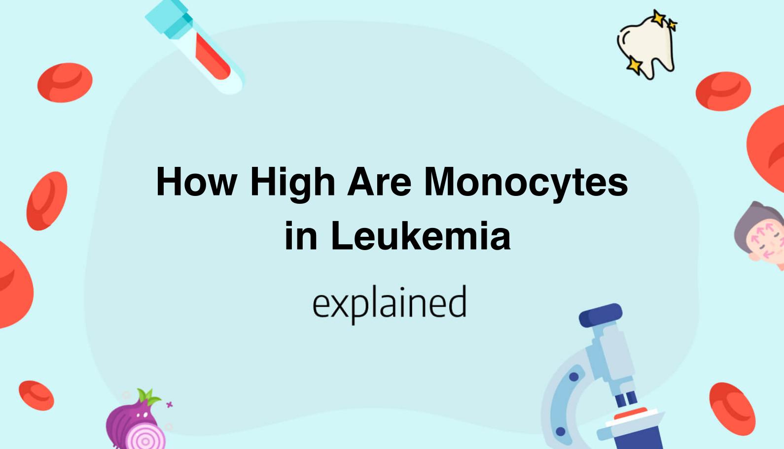 How High Are Monocytes in Leukemia
