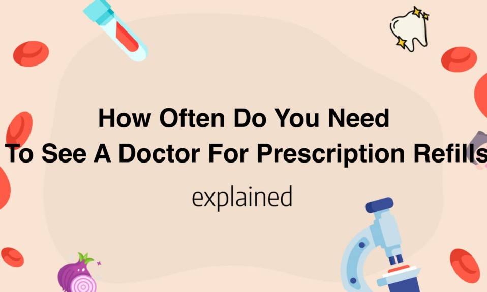 How Often Do You Need To See A Doctor For Prescription Refills