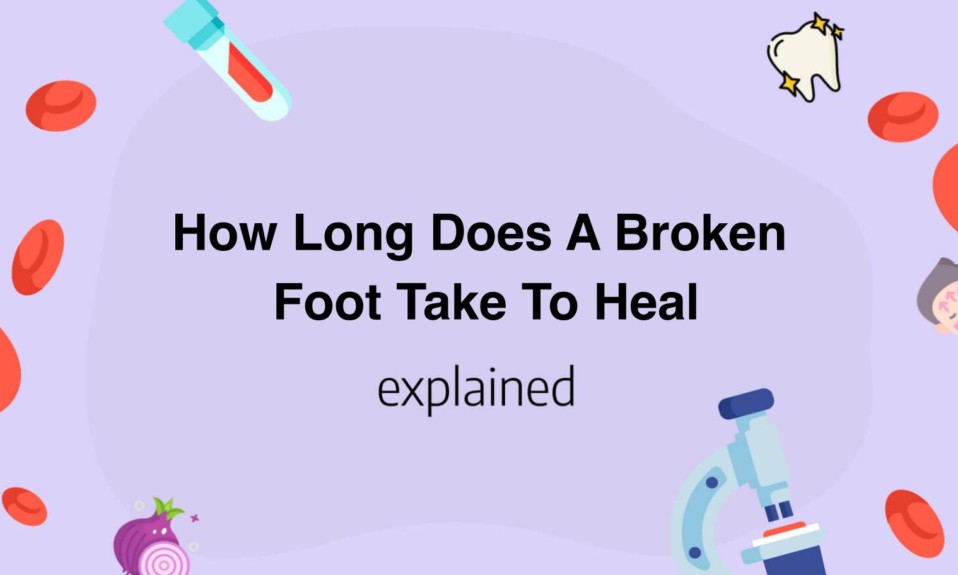 How Long Does A Broken Foot Take To Heal
