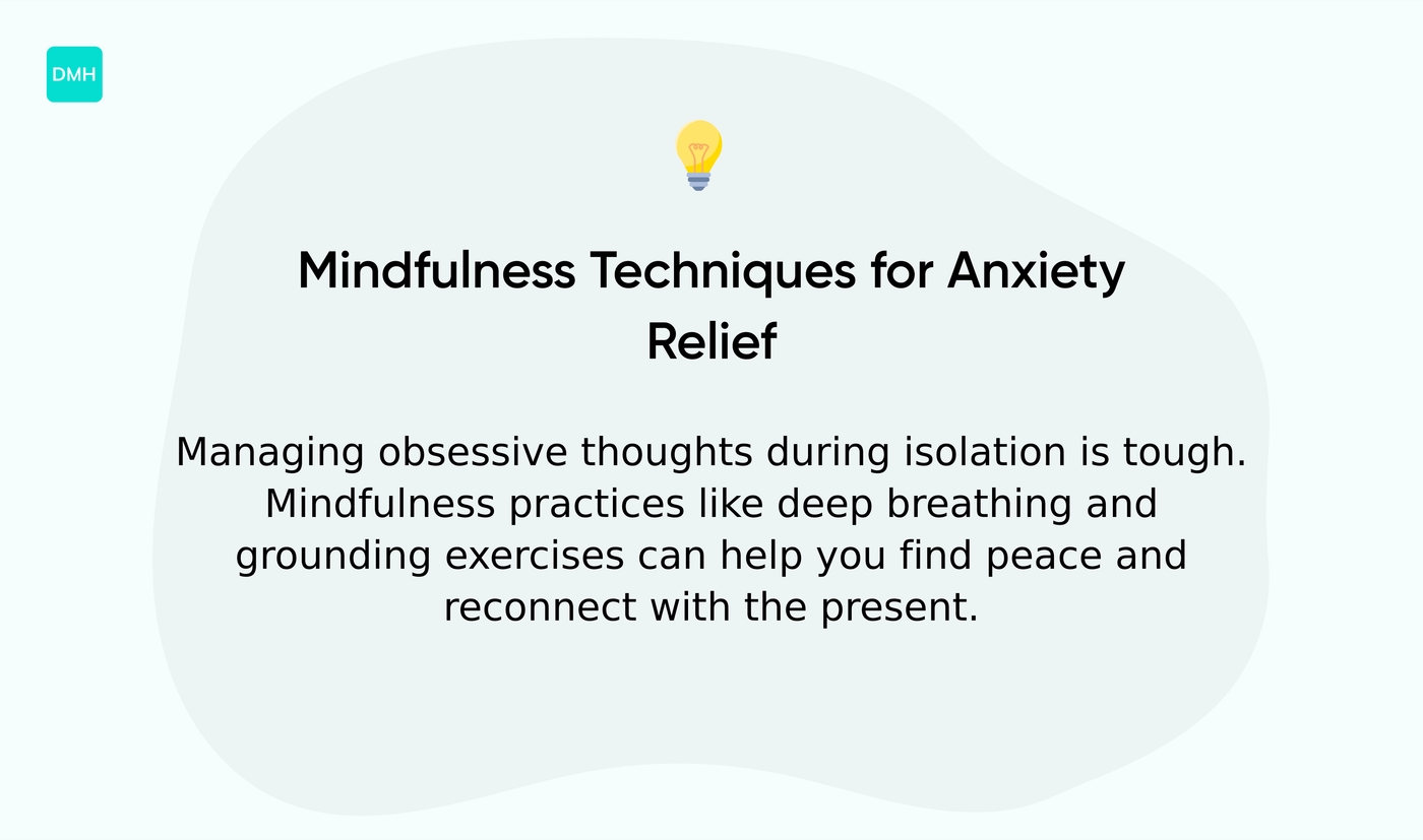Mindfulness and grounding techniques