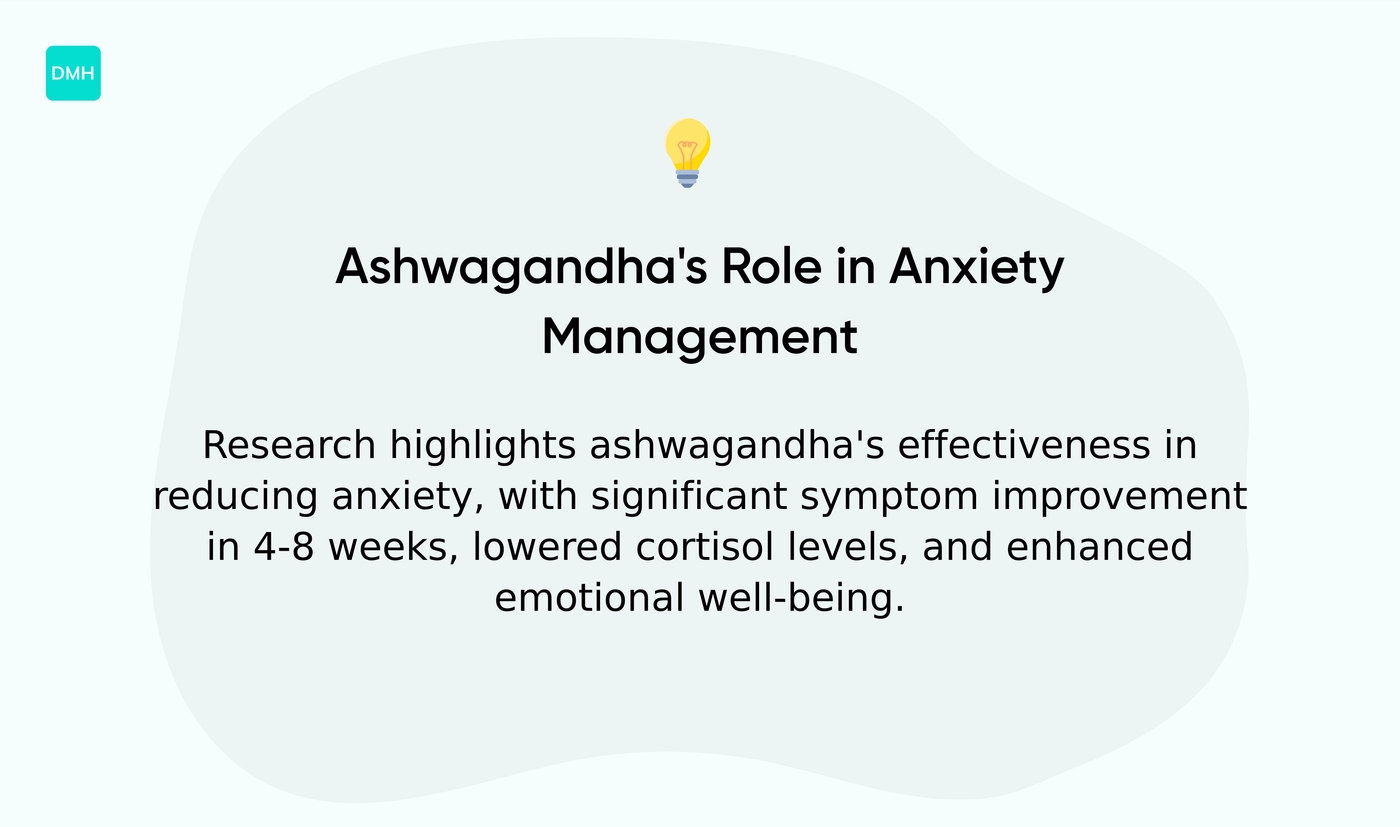 What research says about ashwagandha for anxiety