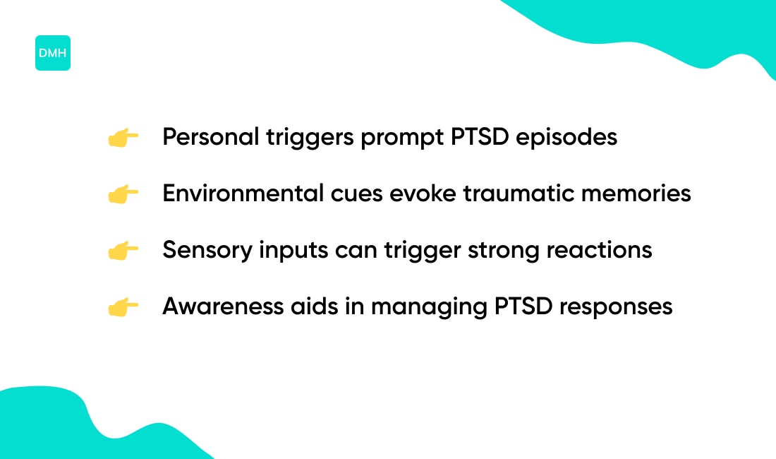 What triggers PTSD episodes