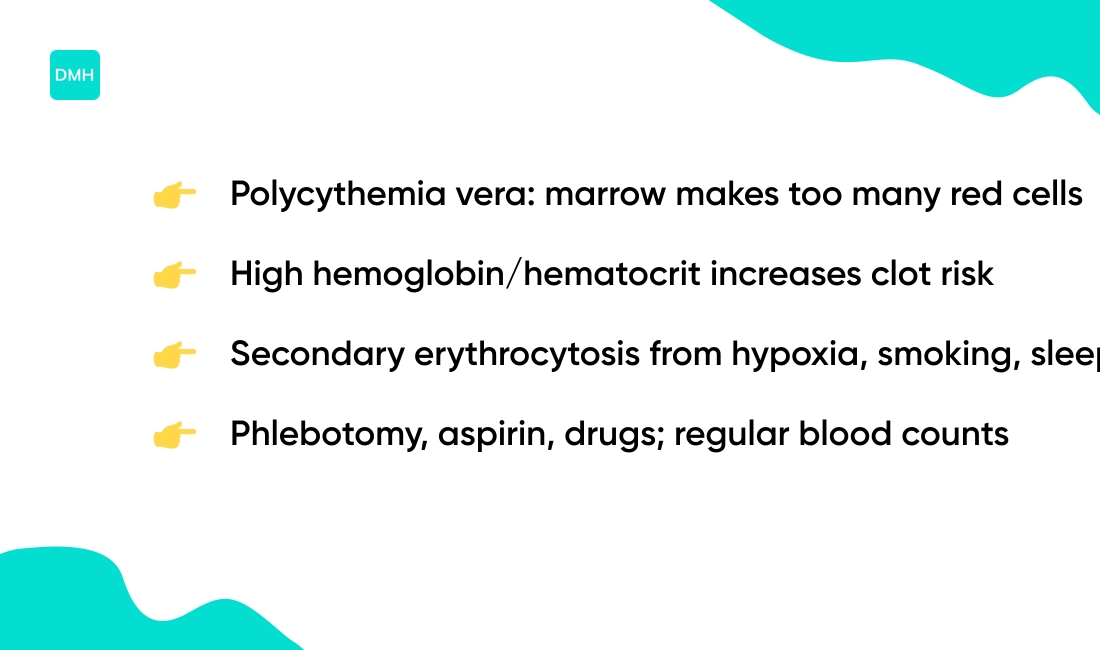Polycythemia vera and erythrocytosis