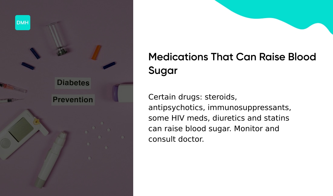 Which medications can cause diabetes?