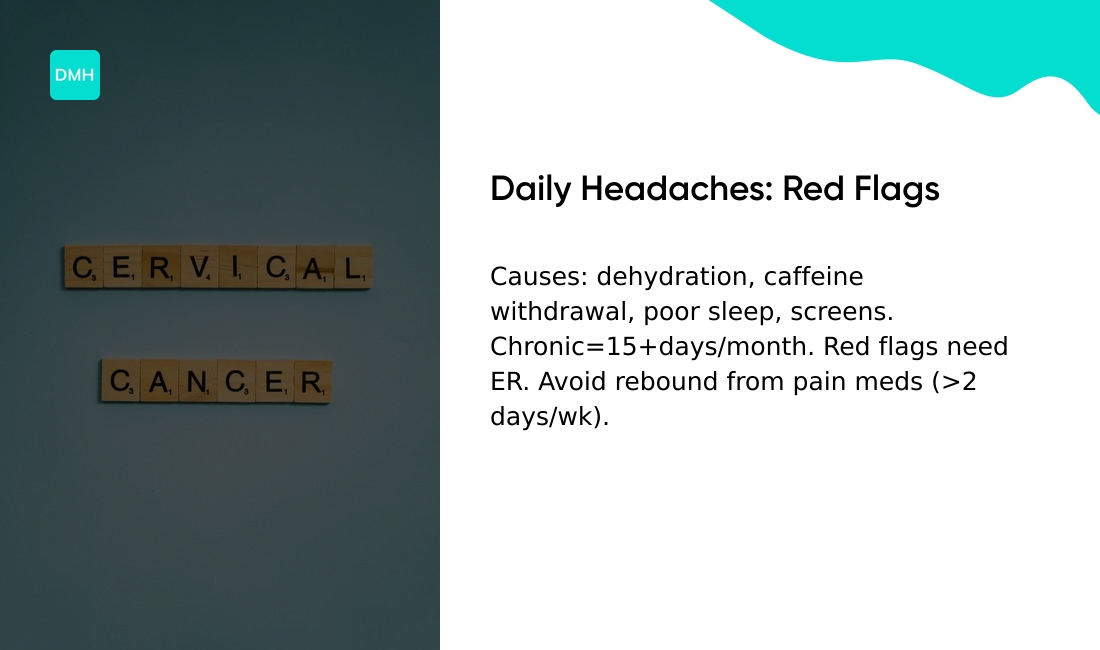Are daily headaches a sign of something serious?
