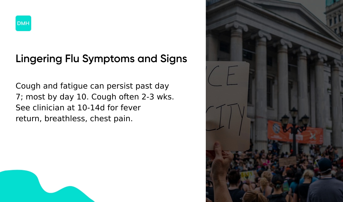 Week 2 and beyond: Lingering symptoms