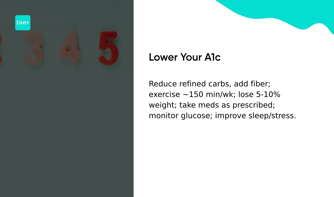 How can I lower my A1c