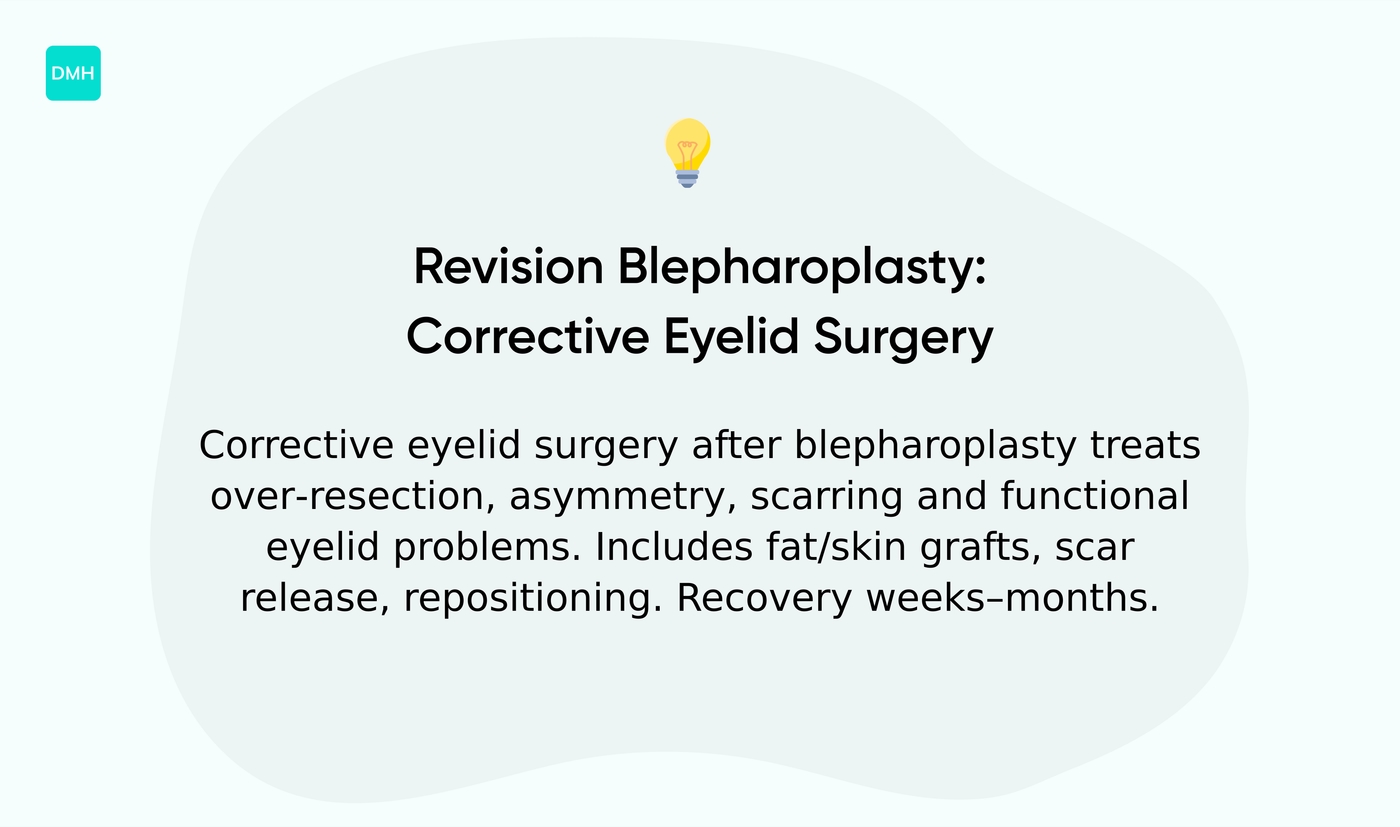 Revision blepharoplasty